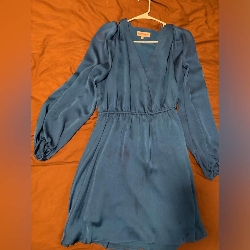 Blue dress